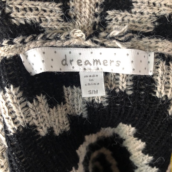 Dreamers Aztec chevron boho print cardigan S/M - Picture 4 of 4